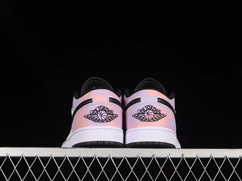 All categories Air Jordan Jordan series basketball shoes Air Jordan 1 Low Z version Air Jordan 1 Low AJ1 Joe 1 black and white laser cultural and leisure sports sneakers DQ2516-108
